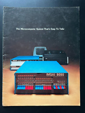 Vintage IMSAI 8080 Computer Sales Brochure/Pamphlet January 1977 picture