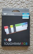 NEW $560 THERMALTAKE TOUGHRAM Memory Chip DDR4 3200MHz 64GB - White RGB picture