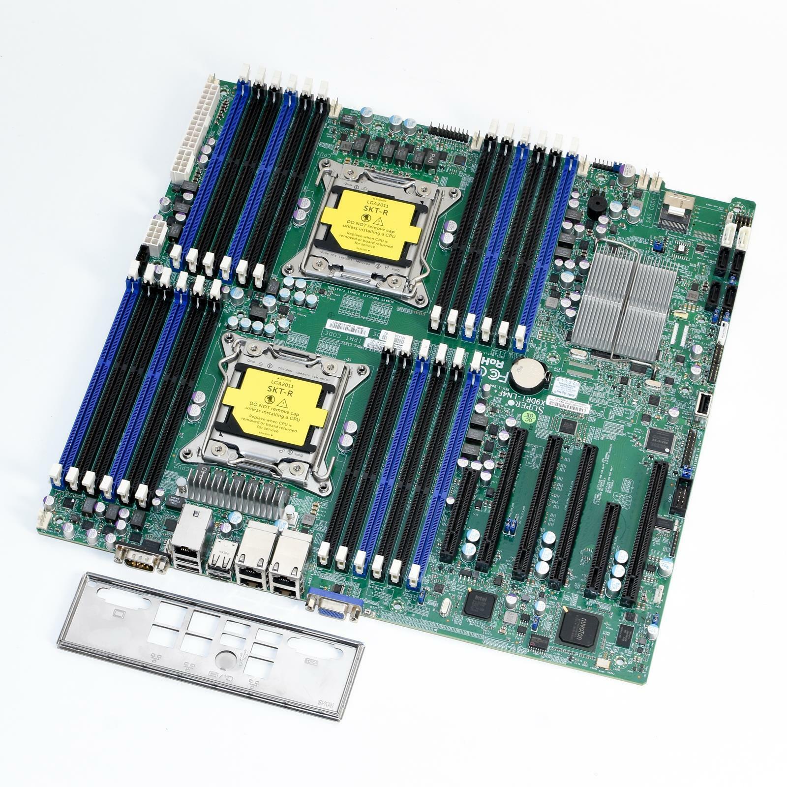 SUPERMICRO X9DRI-LN4F+ Dual Socket XEON LGA2011 EE-ATX Server Motherboard 1.20A