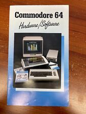 Vintage Commodore 64 Hardware / Software 5-fold Brochure Comparison Ad 1984 picture