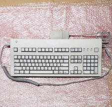 Clean vintage Apple M3501 Extended Keyboard II, ADB cable & M2706 ADB Mouse II picture