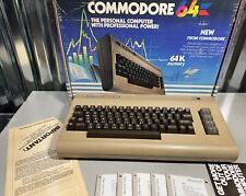 Vintage Commodore 64 Computer System Console, Box & MS Office disks 2-6 picture