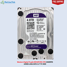 Western Digital Purple WD40PURX 4TB 5400RPM 64MB 6.0Gb SATA 3.5