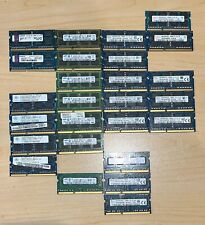 Lot of of 26 DDR3 4GB LAPTOP MEMORY, Mixed Brands, see picture picture