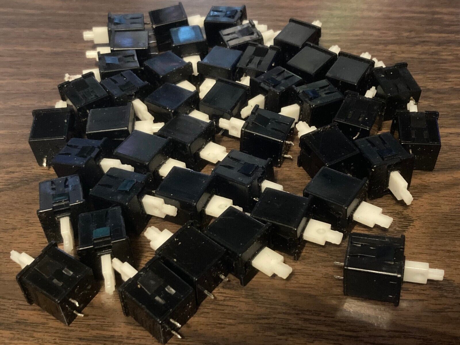 Alps SKFF Lot of 42 Clicky Key Switches, Vintage, Tested and Working, As-Is