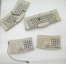 Lot of 2 Apple M1242 Vintage Adjustable Ergonomic Keyboard with Keypads untested picture
