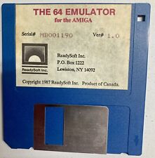 The 64 Emulator - Commodore 64 Emulator for Amiga - Rare 1987 original version picture