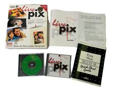 Live Pix w Print Shop Deluxe lll  Windows 95 Kodak Digital Processing Vintage CD picture