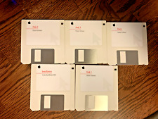 VINTAGE APPLE COLOR STYLEWRITER 2400 SOFTWARE VERSION 2.0 Five Floppy Disks picture