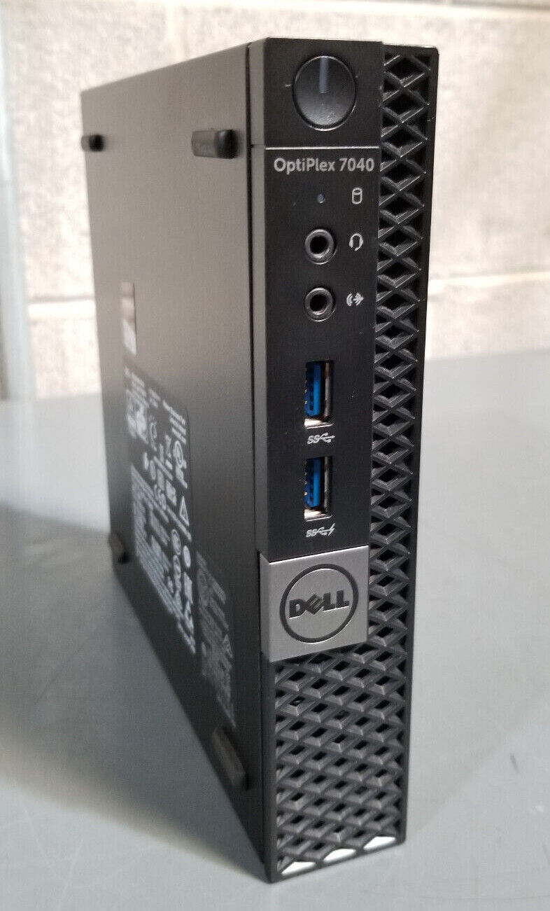 Dell Optiplex 7040 Micro 2.50GHz Core i5-6500T 8GB RAM No HDD No Power Supply