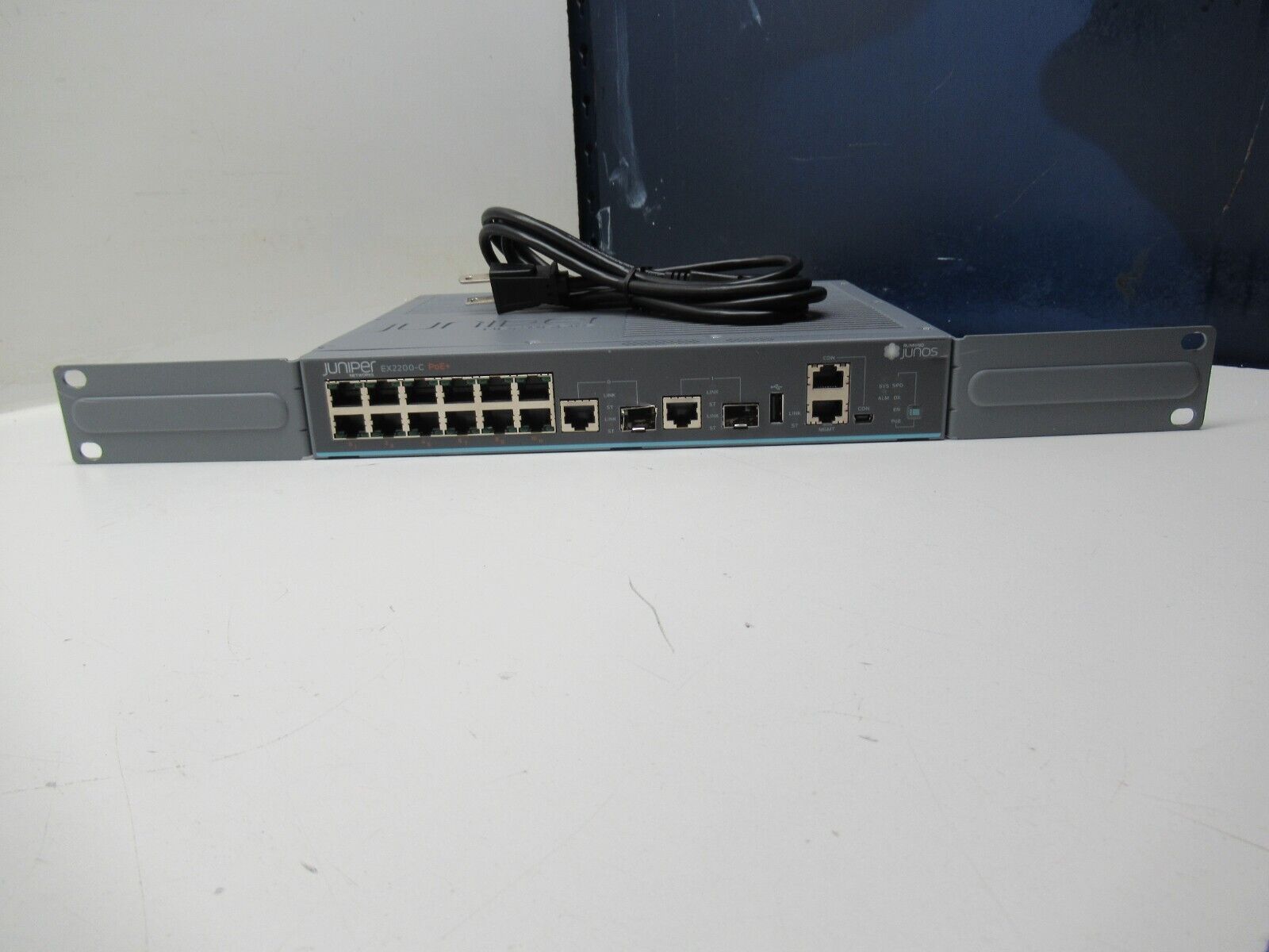 Juniper EX2200-C 12-Port Gigabit Managed Ethernet PoE Switch