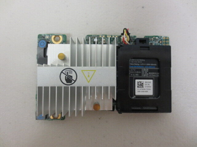 DELL PERC H710P Mini Mono 1GB 6GB/S Raid Controller TY8F9 N3V6G TTVVV w/Battery
