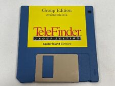 Vintage 1993 TeleFinder Group Edition Evaulation Disk 3.5