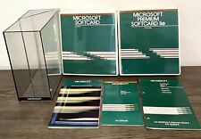 Vintage Rare Microsoft Softcard 2 Manuals For Apple II With Floppy Disk 1983 picture