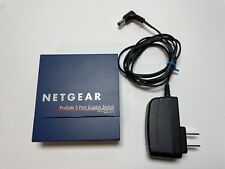 NETGEAR GS105 v4 ProSafe 5-Port Gigabit Ethernet Network Switch with AC adapter picture