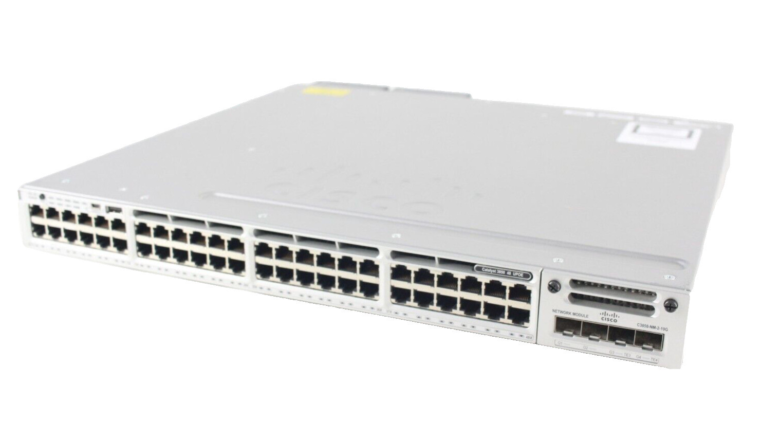 Cisco Catalyst 3850 Series 48-Port UPoE Gigabit Switch w/ C3850-NM-2-10G (BH)
