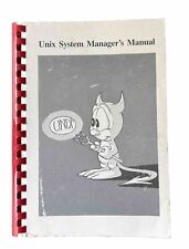 Vintage Unix System Manager's Manual SMM Reference Book April 1986 UC Berkeley picture