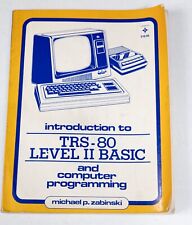 Vintage Introduction to TRS-80 Level II BASIC and computer programming  ST534B01 picture