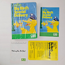 Big Bird's Special Delivery Video Game Works Vintage Atari 400/800/1200XL CBS picture