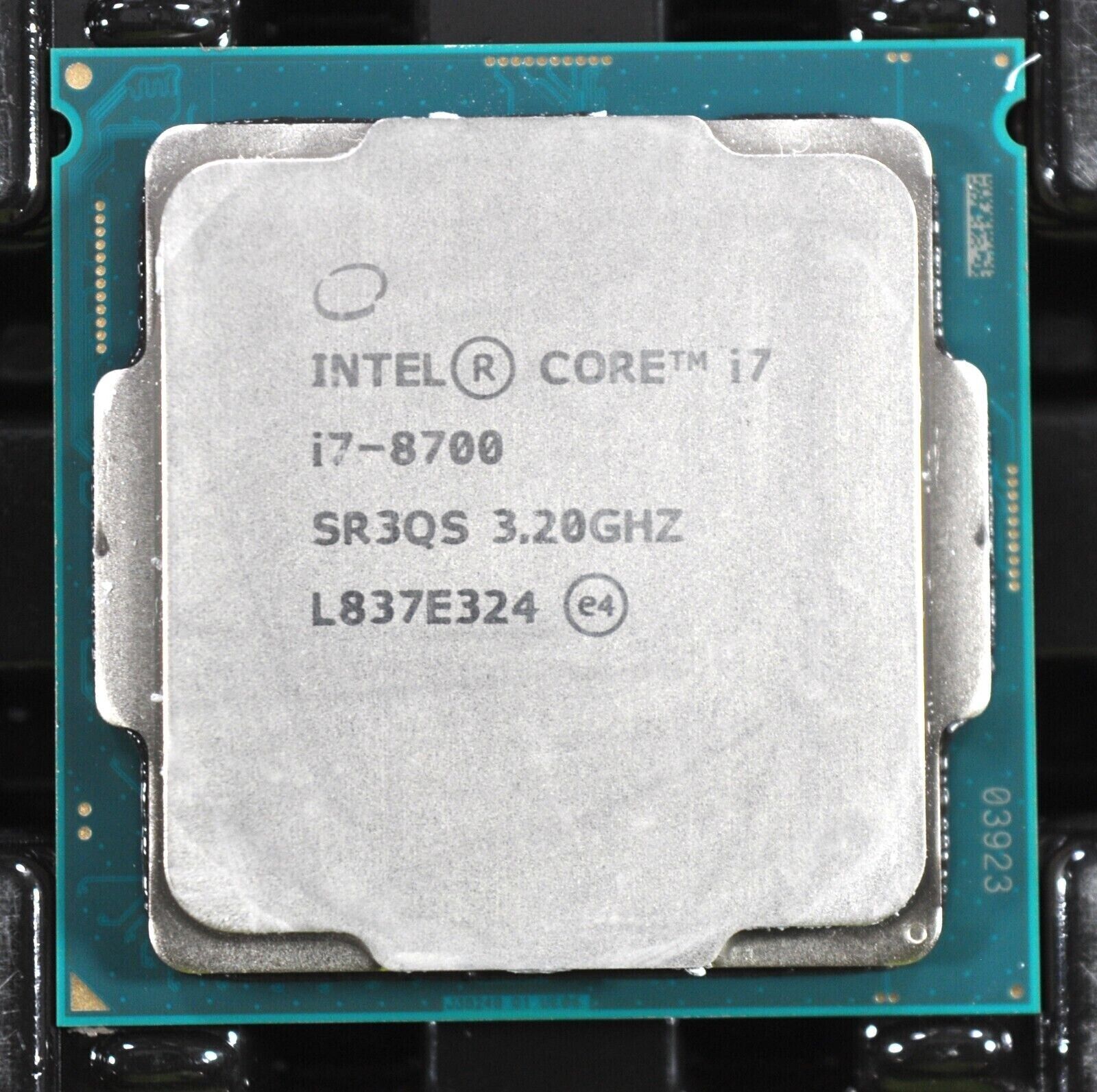 i7-8700 8th Gen 3.2 GHz 12MB cache Processor TESTED SR3QS