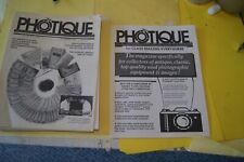 Photique vintage camera classified magazine 8 issues picture
