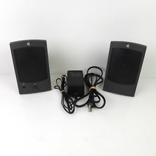 Vintage AppleDesign Powered Speakers II M2497 Pair Power Supply Tested picture