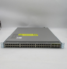 Cisco Nexus N9K-C9372TX 48P 10G Gigabit Ethernet 6x QSFP+ 40G Switch 2x650W PSU picture