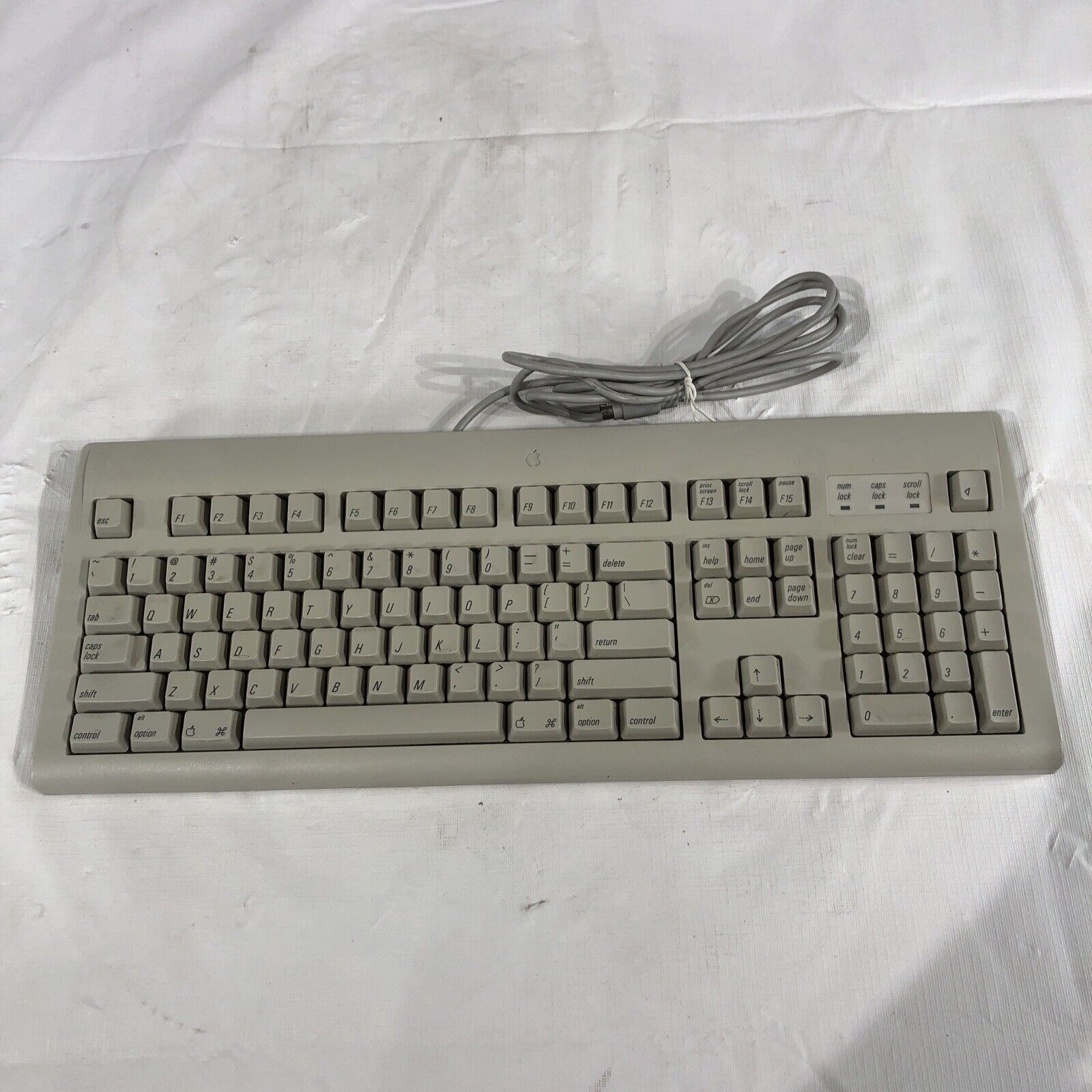 Vintage Apple Design Keyboard Macintosh Apple Mac Model M2980
