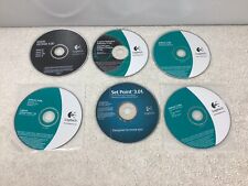 Logitech Vintage Discs Gaming & Keyboard Software Set Point Lot of 6 picture