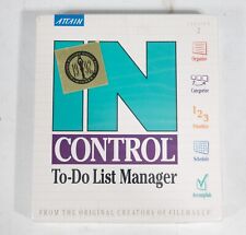 Vintage Attain In Control To-Do List Manager for Macintosh NEW NOS ST533B14 picture