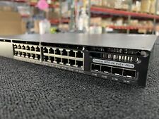 Cisco Catalyst 3650 24 Port PoE 4x1G Uplink LAN Base WS-C3650-24PS-L picture