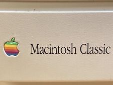 Vintage 1990 APPLE MACINTOSH Classic Computer with Mouse, Keyboard and Extras picture