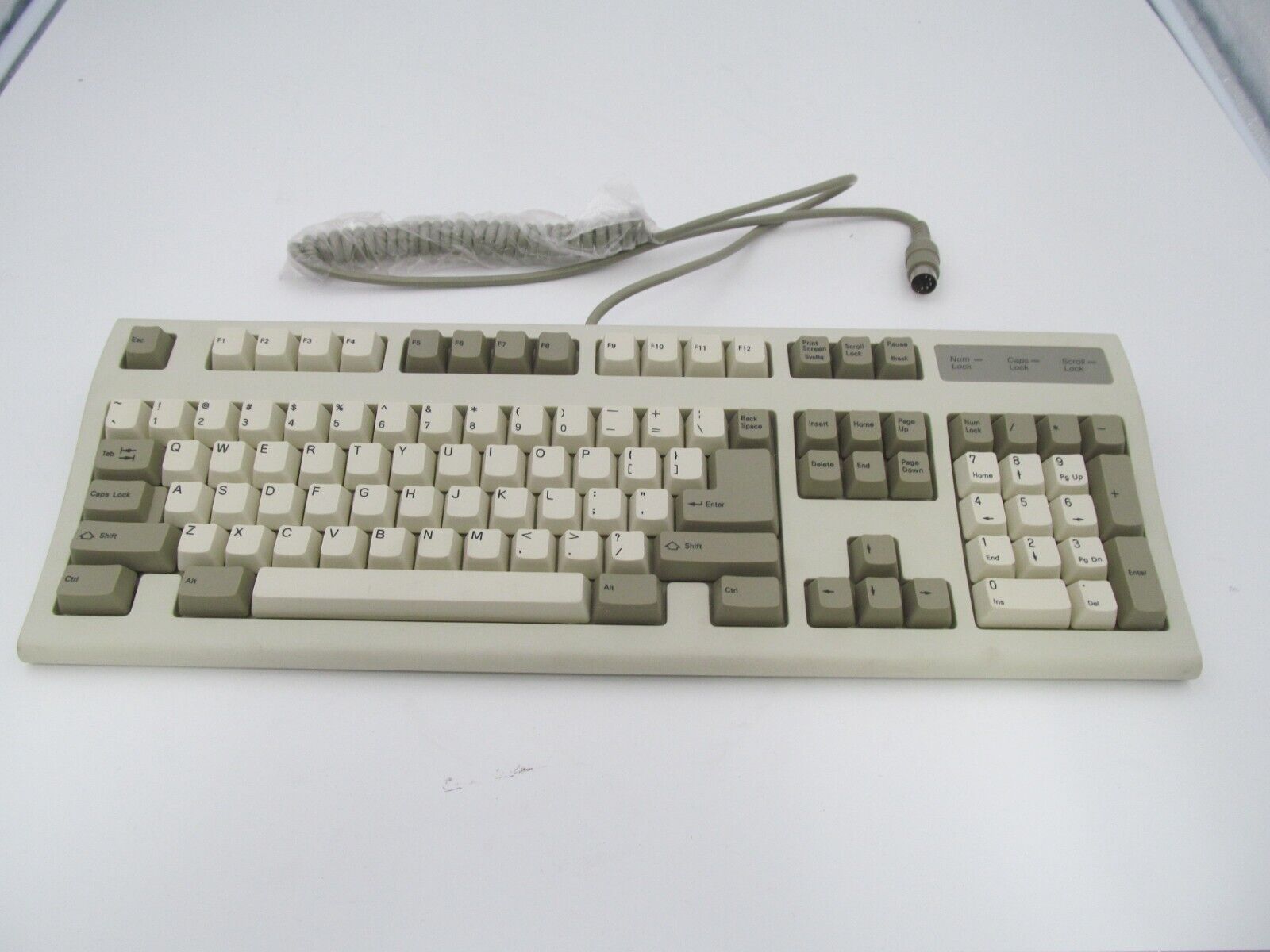 New VINTAGE ACER CLICKY KEYBOARD MECHANICAL 5 PIN 6511 US