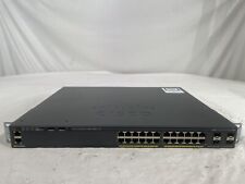 Cisco 2960X WS-C2960X-24PD-L 24 Port Gigabit Network Switch picture