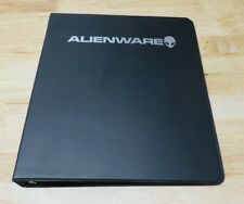 Alienware Black 3 Ring Binder  2 pockets 3/4