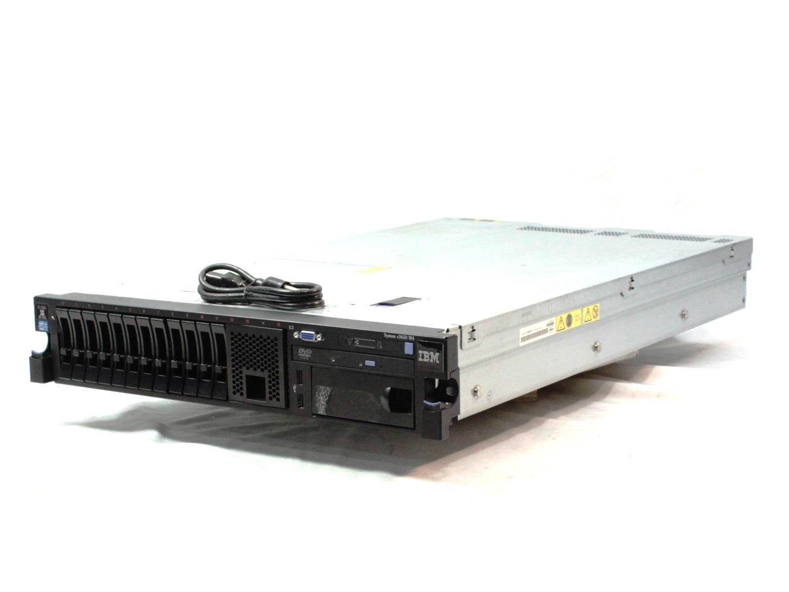 IBM System X3650 M4 Server | 1x Xeon E5-2603 v2 | 16GB DDR3 | No HDD | DVD-ROM