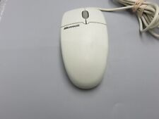 Vintage Microsoft Wheel Mouse Serial & PS/2 Compatible 83351 picture