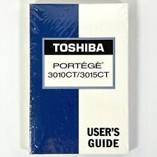 NEW Vintage Toshiba Portege 3010CT 3015CT Laptop USER'S GUIDE MANUALS *read* picture