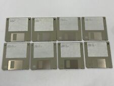 Vintage Mac System 7.5 OS Apple Macintosh Software 3.5” Floppy 8-Disk Set picture