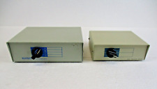 Vintage Manual Data Transfer Switch Boxes 2 and 4 Position VGA Video Switchbox picture