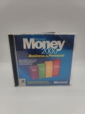 Microsoft Money 2000 Business & Professional Windows 98 Vintage Software picture
