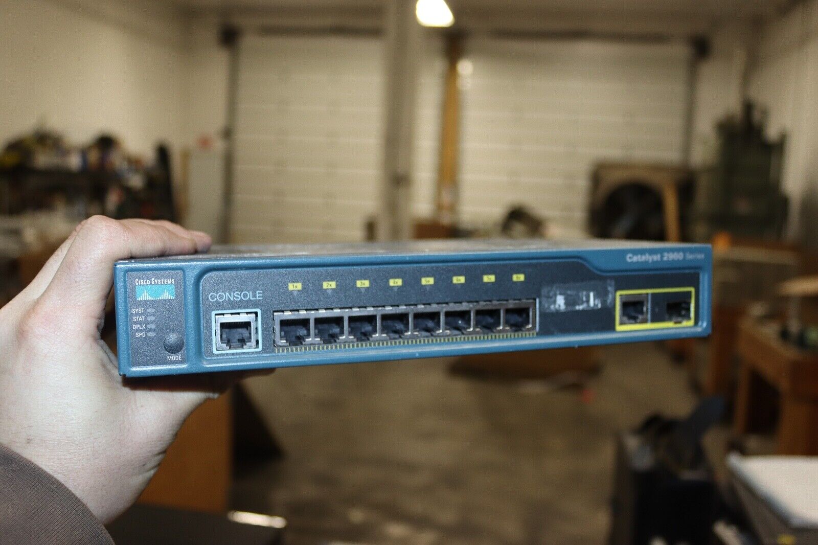 Cisco Catalyst WS-C2960-8TC-L 8 Port Fast Ethernet Managed Network Switch