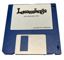 Lemmings Floppy Disk 1991 Psygnosis MS DOS PC Video Game Disk Only Vintage picture