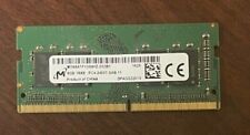 Laptop Memory 8GB Micron PC4-2400T SODIMM, MTA8ATF1G64HZTESTED  picture