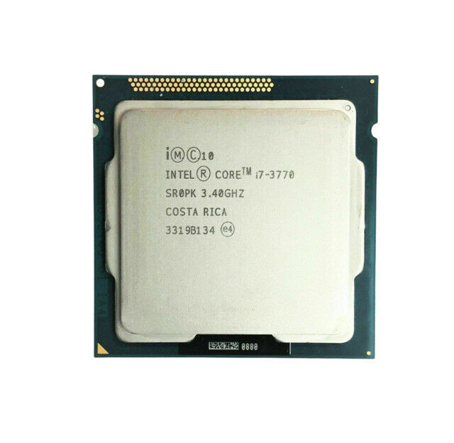 Intel Core i7-3770 3.40GHz Quad Core Desktop CPU Processor SR0PK 