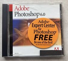 Adobe Photoshop 6.0 for Windows With Serial Number - Tested Working VTG PC CD picture