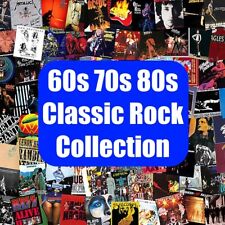 60s 70s 80s CLASSIC ROCK Music Collection, 1600 songs, Vintage, Lot, Over 80 hrs picture