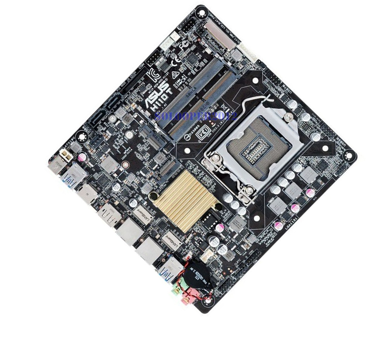 Asus H110T LGA 1151 Intel H110 Motherboard DDR4 DIMM Mini-ITX USB3.0 HDMI 