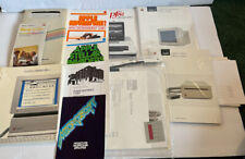 Vtg Lot APPLE COMPUTER BOOKS 3.5 Drive RGB Monitor Owners Guide Multiscribe GS picture