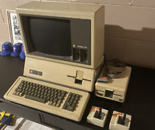 VINTAGE 1982 Apple 3 III iii 128K Computer w/ Monitor & External HD &2 Joysticks picture